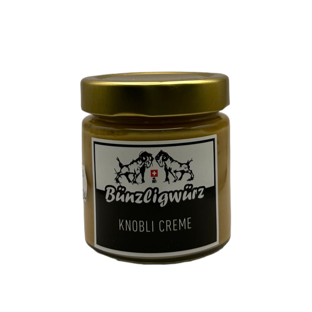 Knobli Creme (Confierte Knoblauch Creme) – Buenzligwuerz Knobli Creme (Confierte Knoblauch Creme) – Buenzligwuerz