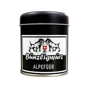 Alpefüür Gwürz für Fleisch, Käse und Gemüse