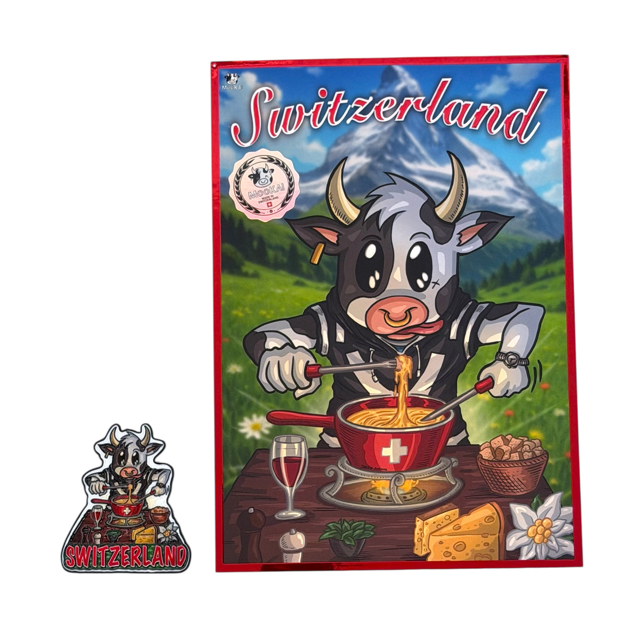 Mookai Postkarten und Magnet Set