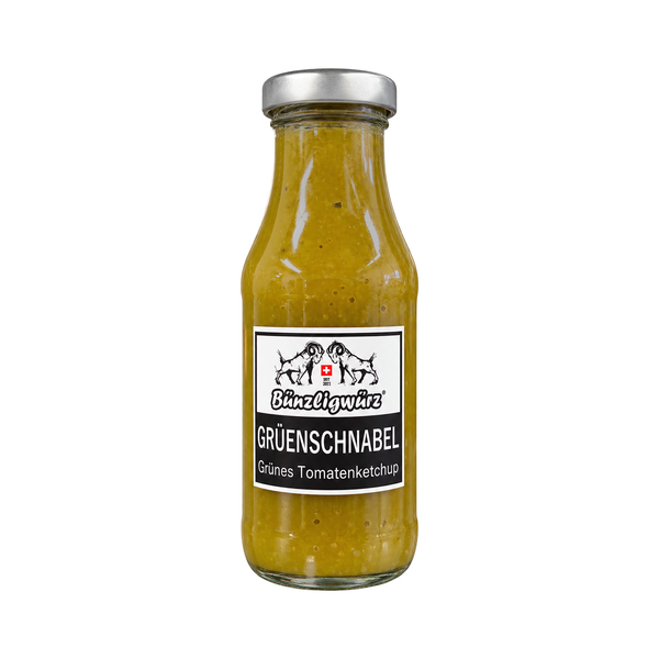 Grünschnabel: Grüner Tomaten-Ketchup | Limited Edition