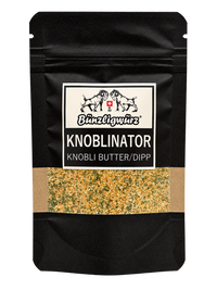 Thumbnail for Bünzligwürz Knoblinator Knoblauchmischung im 40-g-Aromabeutel, freigestellt